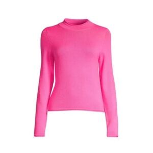 Opening ceremony merino wool knit sweater hot pink, small